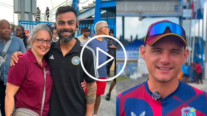 [Watch] Joshua Da Silva Talks About His Mother Heartwarming Meeting With Virat Kohli At Port of Spain